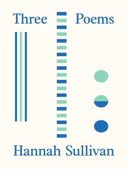 Title details for Three Poems by Hannah Sullivan - Wait list